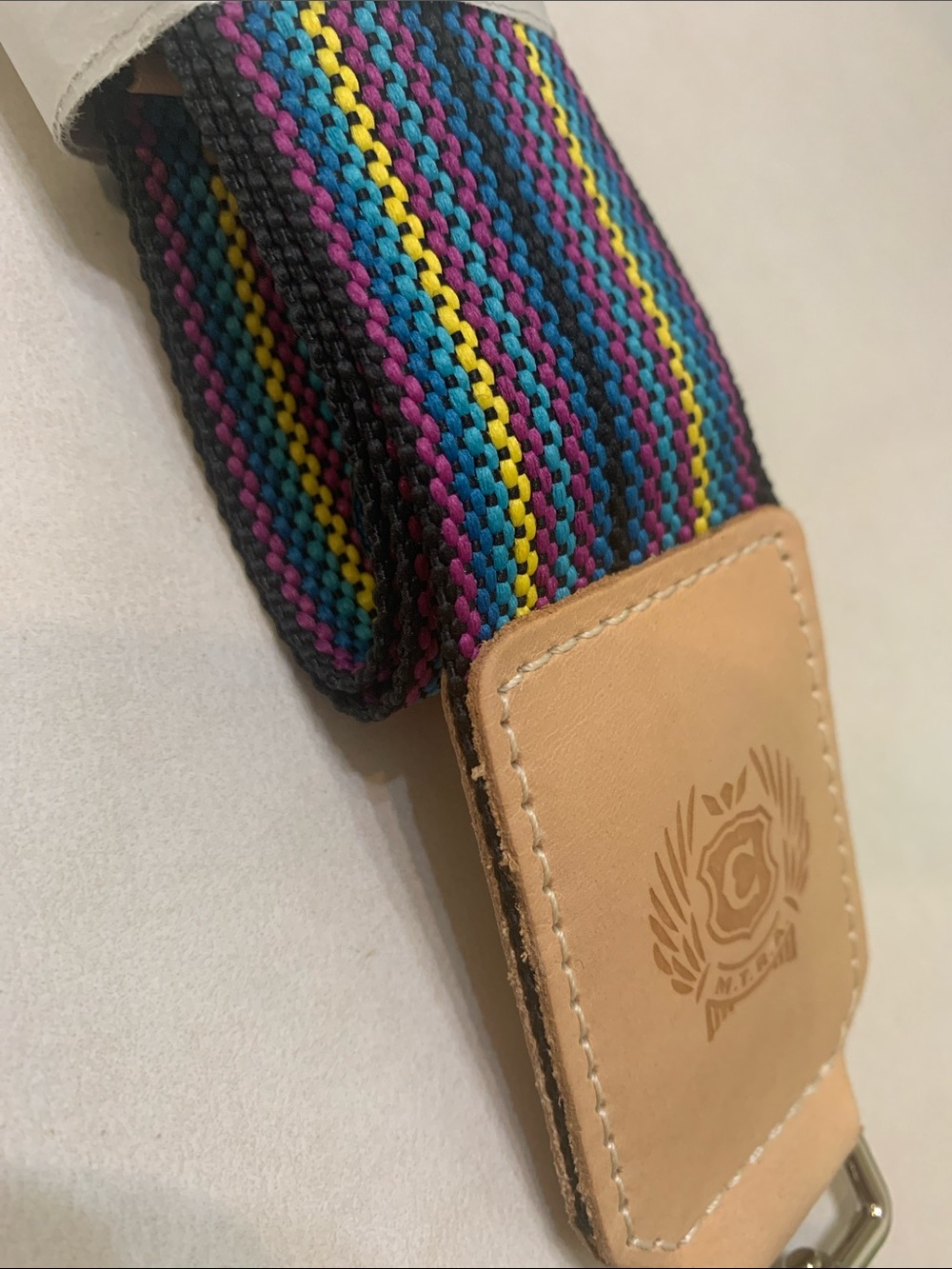 NWOT Consuela Blueberry Webbing Crossbody Strap - Picture 7 of 16